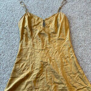 Victoria's Secret Gold Chemise